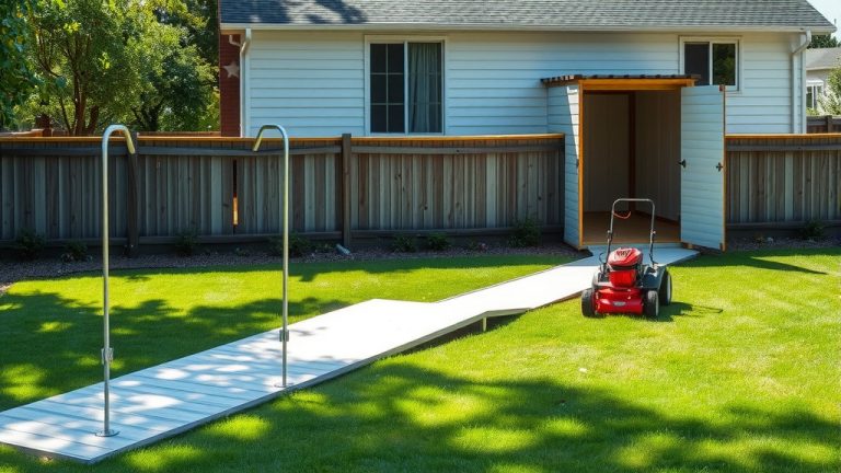 How To Build A Loading Ramp For Lawn Mower?