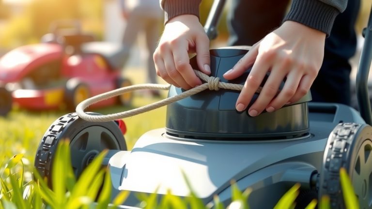 How To Change Rope On Lawn Mower?