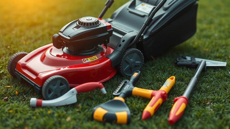 How To Flip A Lawn Mower?