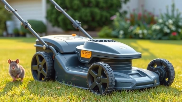 How To Keep Mice Out Of Lawn Mower?