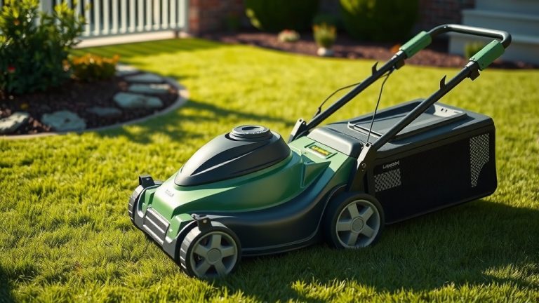 How To Lift Handle On Greenworks Lawn Mower?