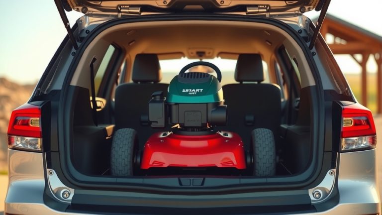 How To Load Lawn Mower Into SUV?