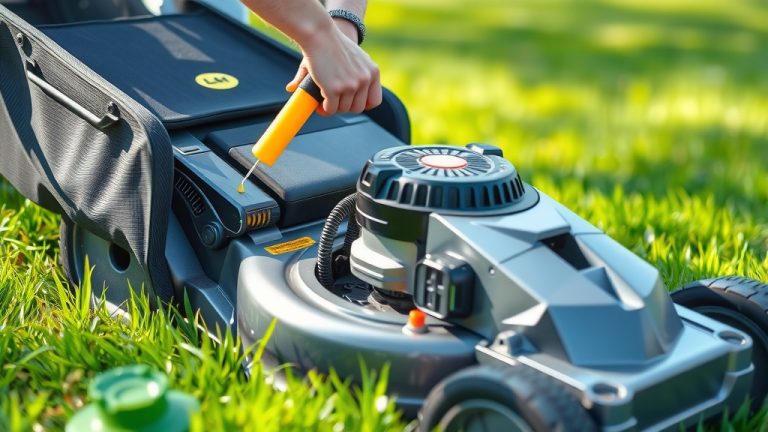 How To Lubricate Lawn Mower?