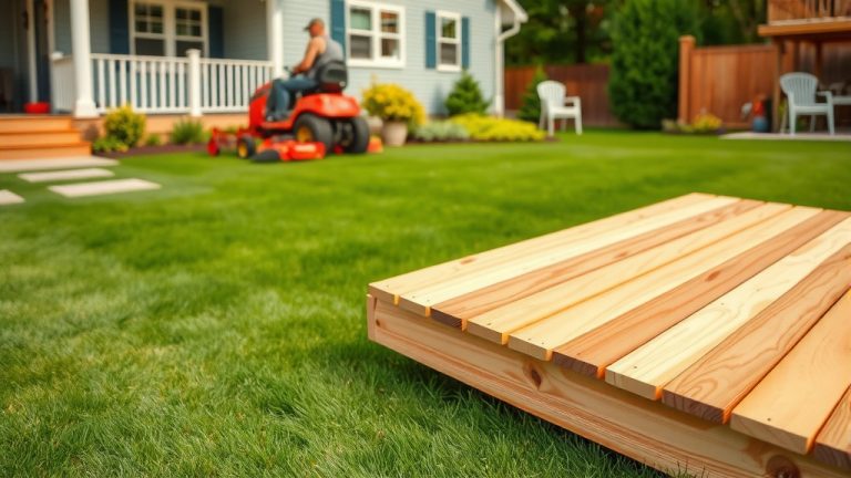 How To Make Lawn Mower Ramps?
