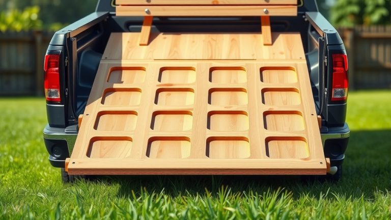 How To Make Lawn Mower Ramps For Truck?