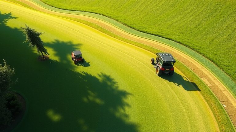 How To Mow A Hilly Lawn?