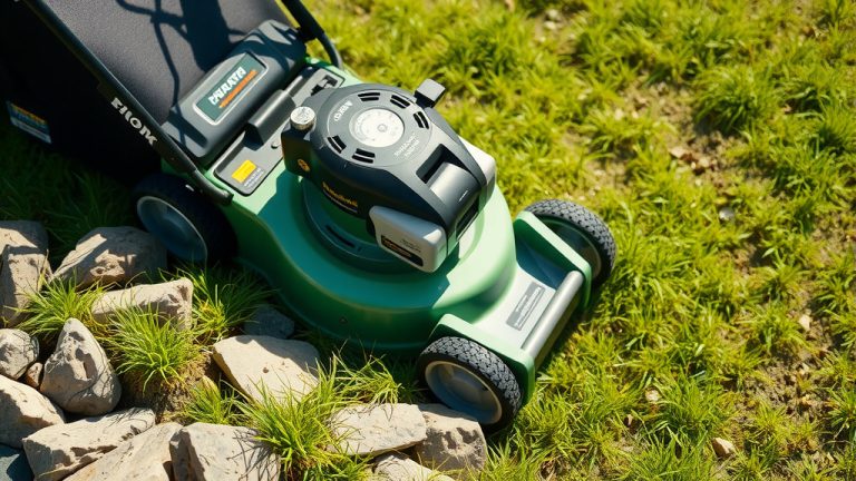 How To Mow A Rocky Lawn?