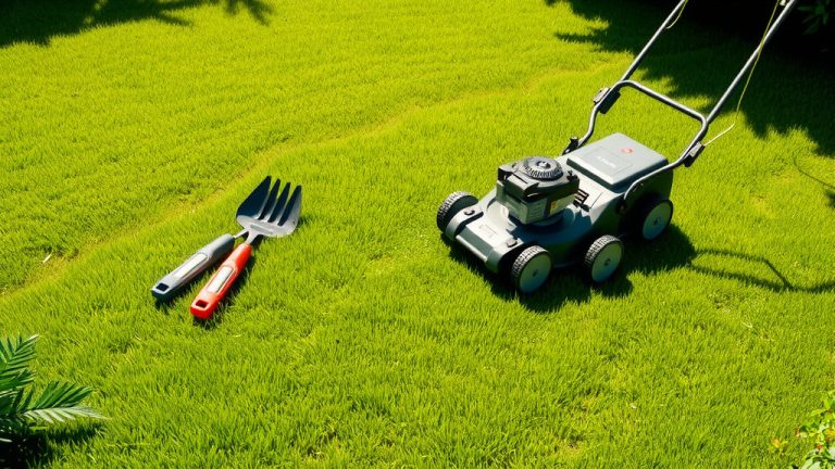 How To Mow A Very Small Lawn?