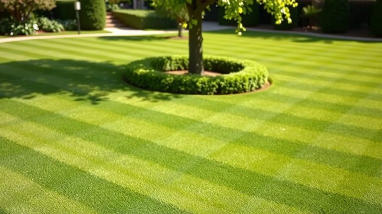 How To Mow Around Trees And Edges Lawn Care?