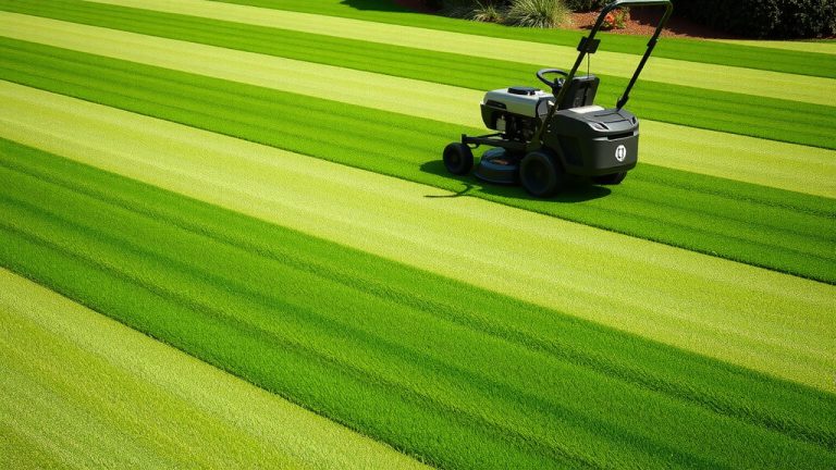 How To Mow Lawn With Lines?