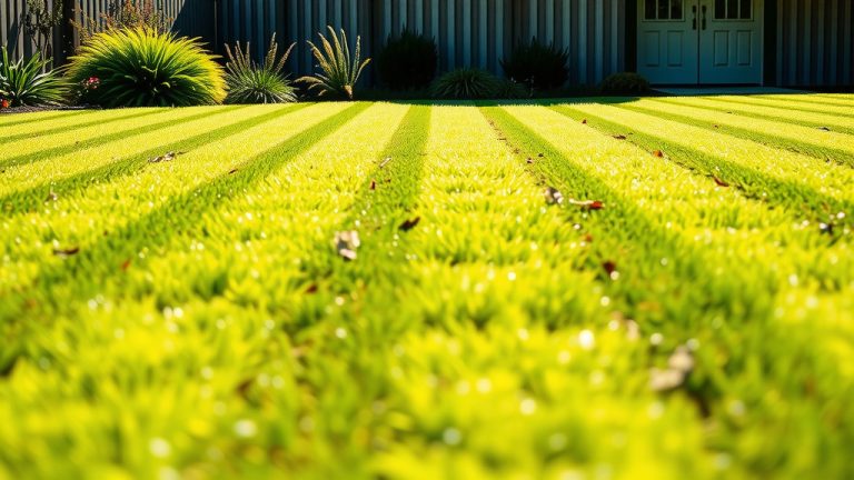 How To Mow Lines Into Your Lawn?