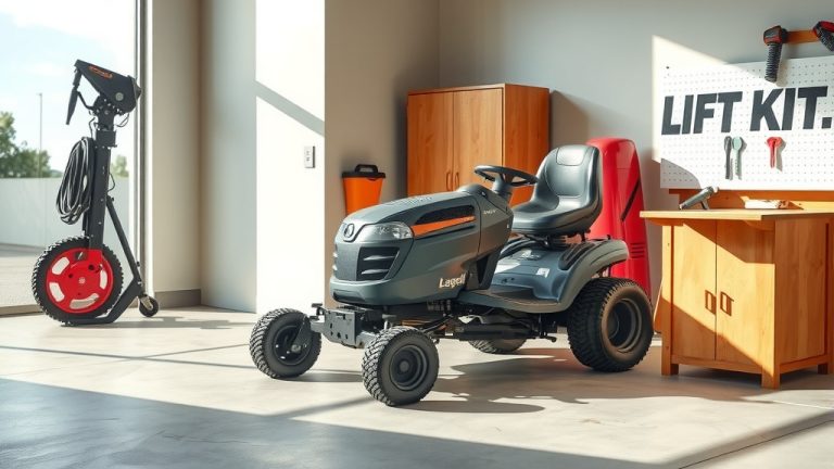 How To Put A Lift Kit On A Lawn Mower?