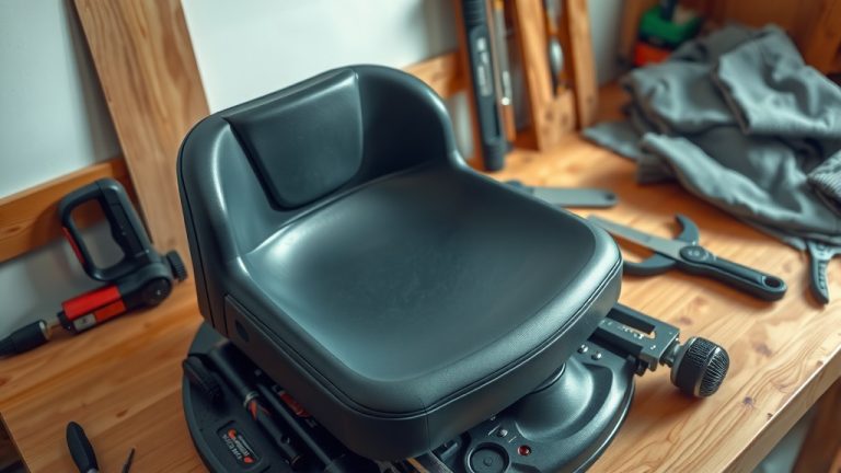 How To Reupholster A Lawn Mower Seat?