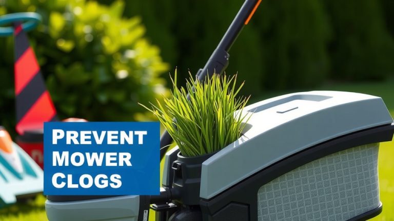 How To Stop Lawn Mower From Clogging?