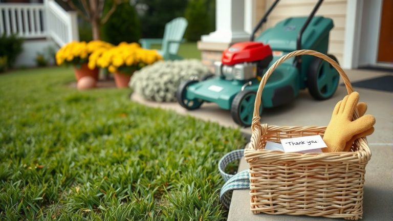 How To Thank Neighbor For Mowing Lawn?