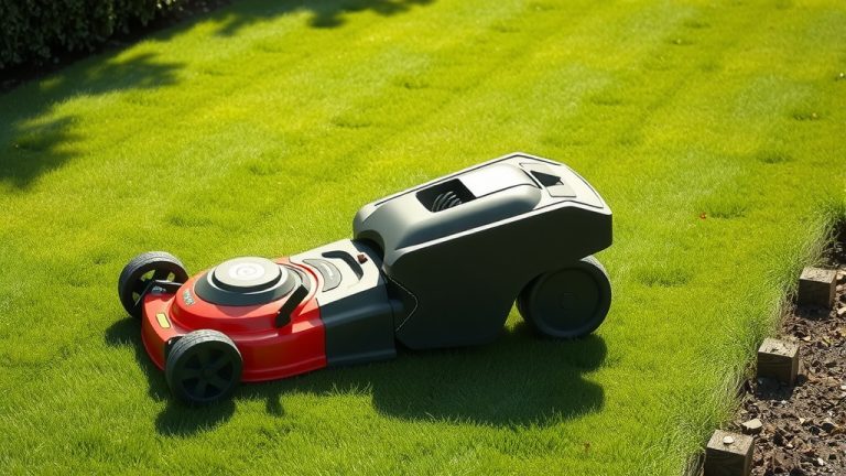How To Tip Over Lawn Mower?