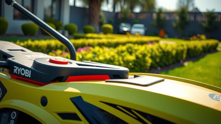 How To Turn Off Lights On Ryobi Lawn Mower?