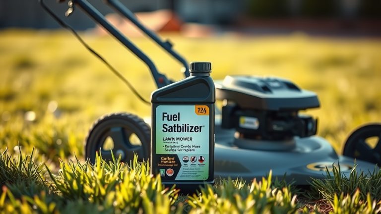 How To Use Stabil In Lawn Mower?