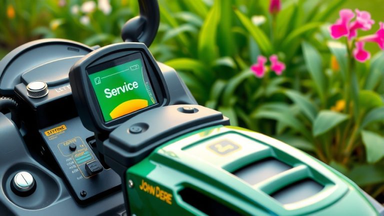 What Does Svc Mean On John Deere Lawn Mower?