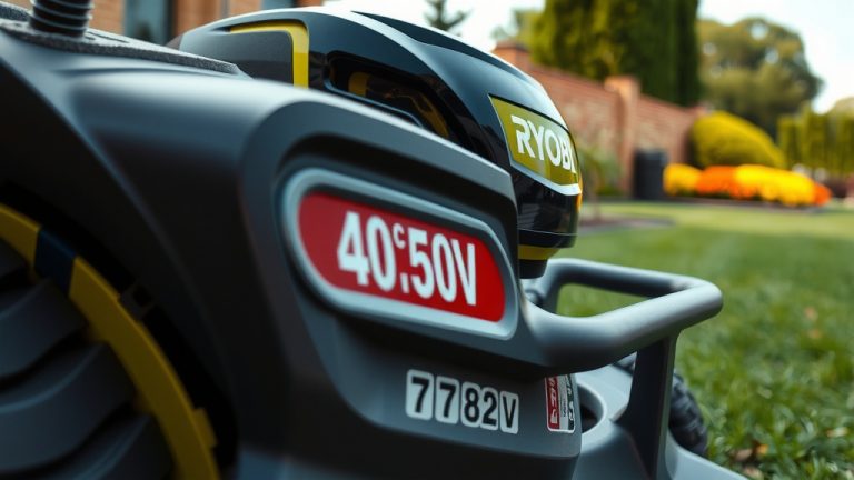 Where Is The Serial Number On Ryobi 40V Lawn Mower?