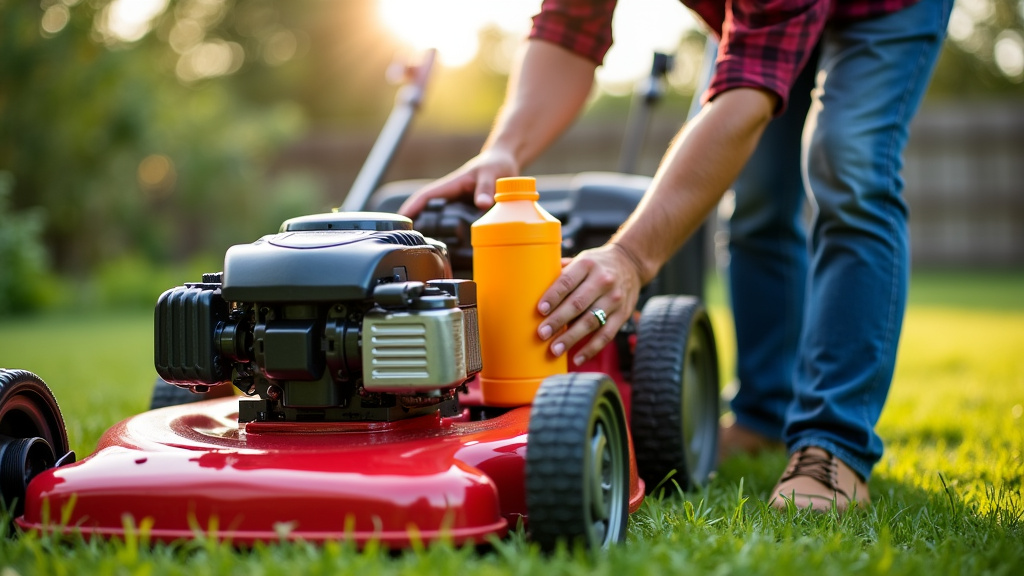 Preparing to Refresh Your Mower's Oil