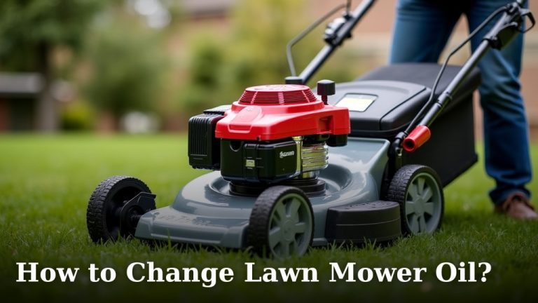 How to Change Lawn Mower Oil?