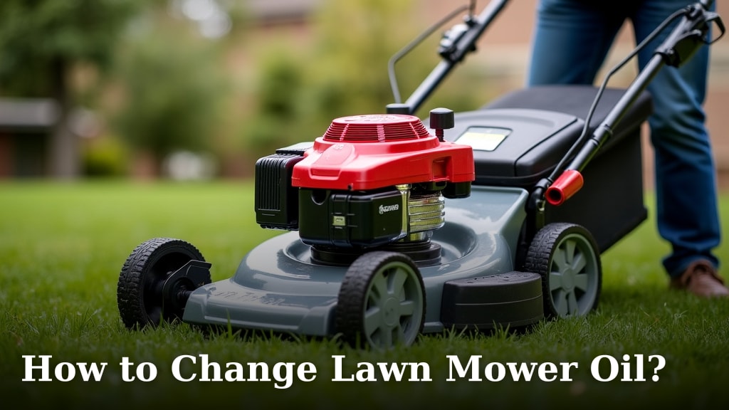 How to Change Lawn Mower Oil?