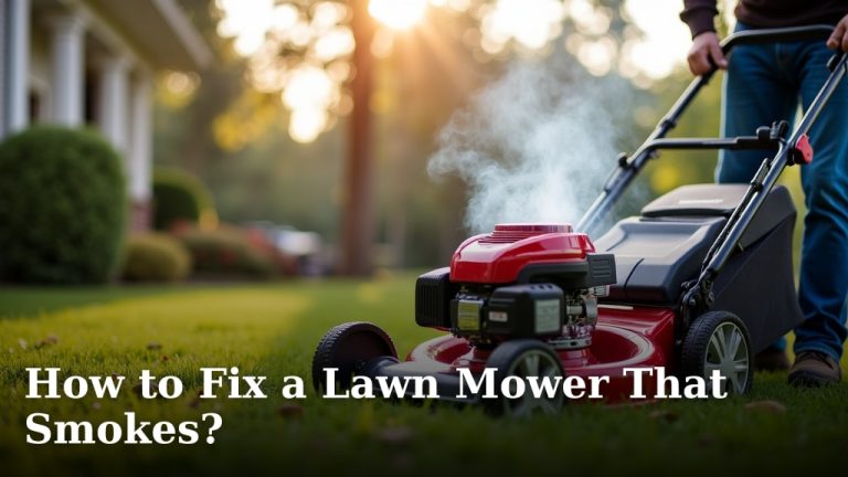 How to Fix a Lawn Mower That Smokes?