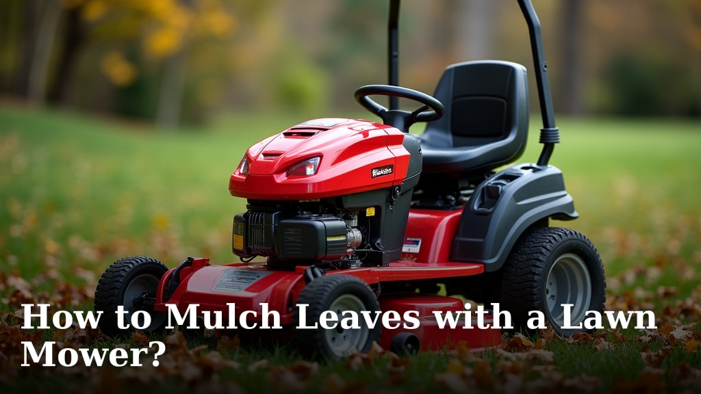 How to Mulch Leaves with a Lawn Mower?