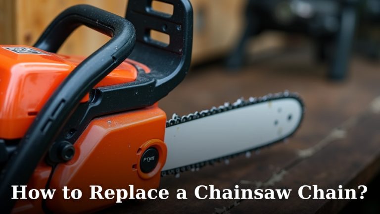 How to Replace a Chainsaw Chain?