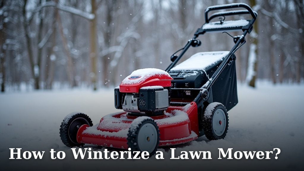 How to Winterize a Lawn Mower?