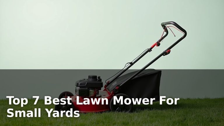 Top 7 Best Lawn Mower For Small Yards