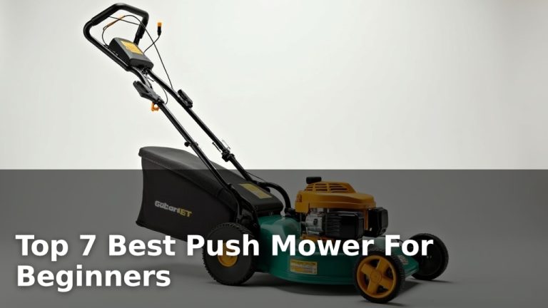 Top 7 Best Push Mower For Beginners