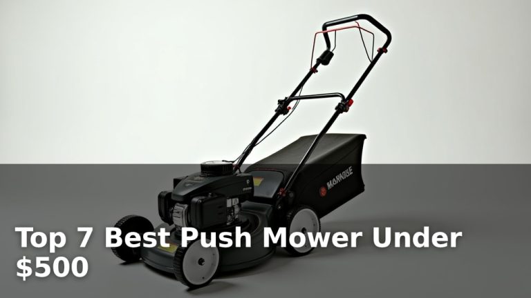 Top 7 Best Push Mower Under $500