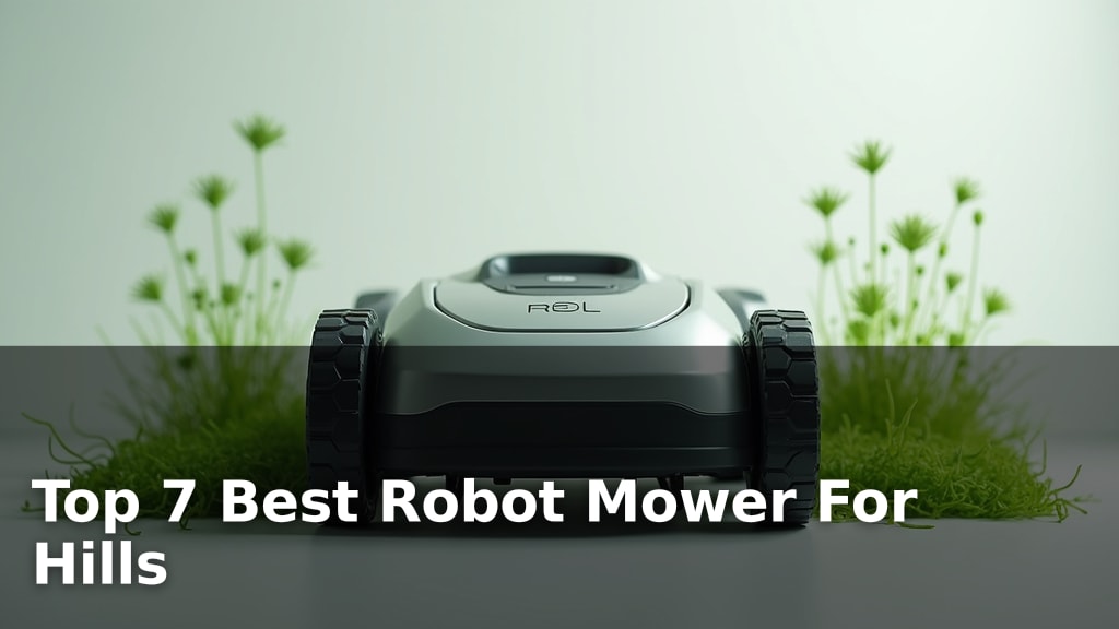 Top 7 Best Robot Mower For Hills