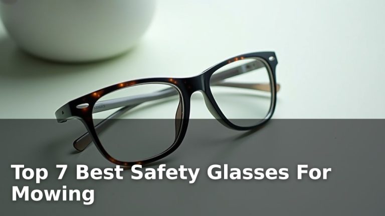 Top 7 Best Safety Glasses For Mowing