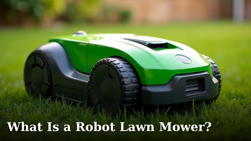 What Is a Robot Lawn Mower?