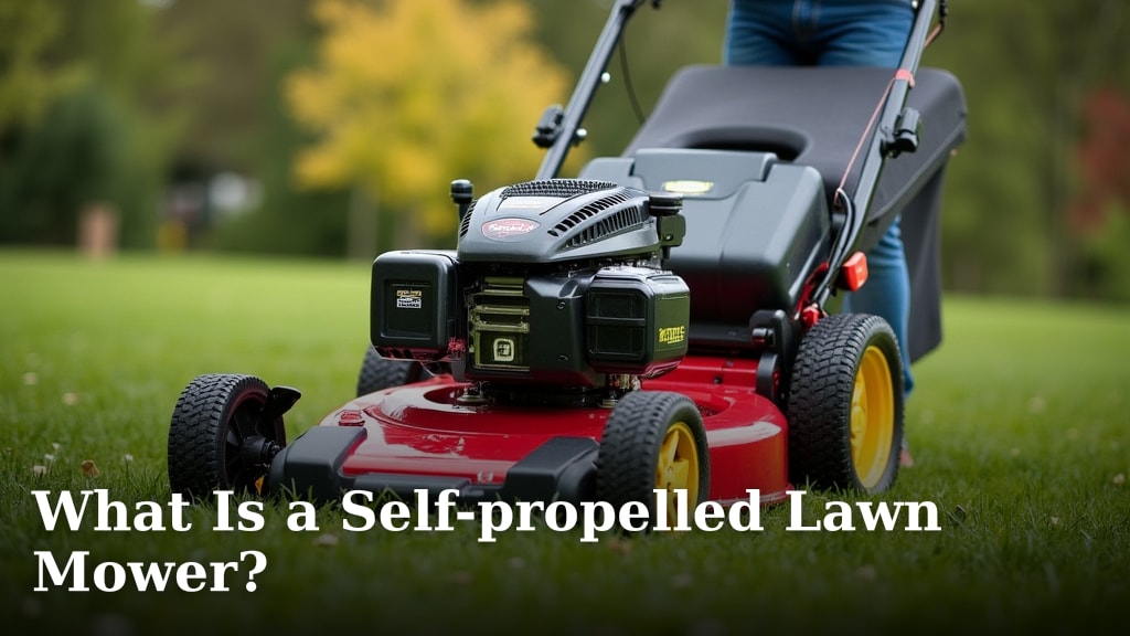 What Is a Self-propelled Lawn Mower?