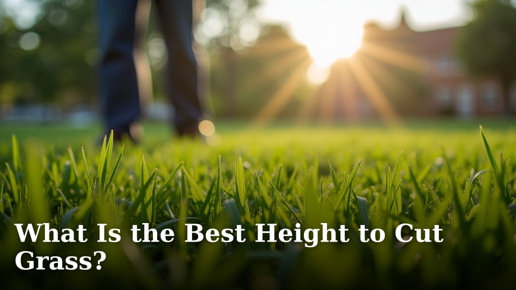 What Is the Best Height to Cut Grass?
