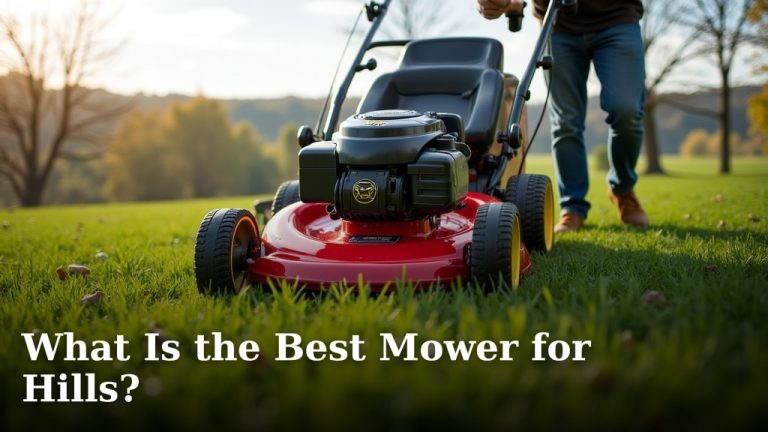 What Is the Best Mower for Hills?