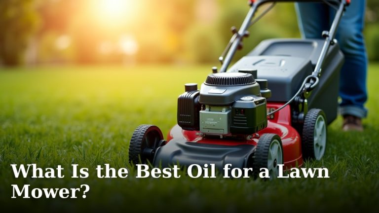 What Is the Best Oil for a Lawn Mower?