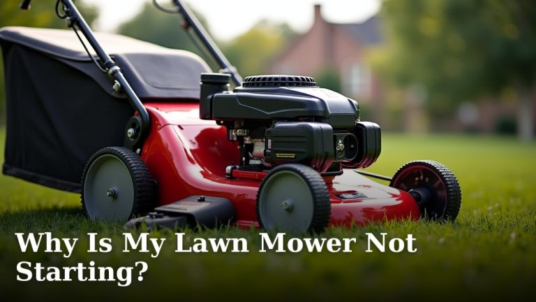 Why Is My Lawn Mower Not Starting?