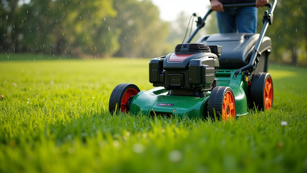 Why You Shouldn't Mow Wet Grass