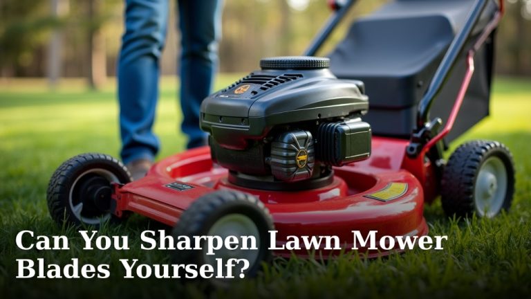 Can You Sharpen Lawn Mower Blades Yourself?