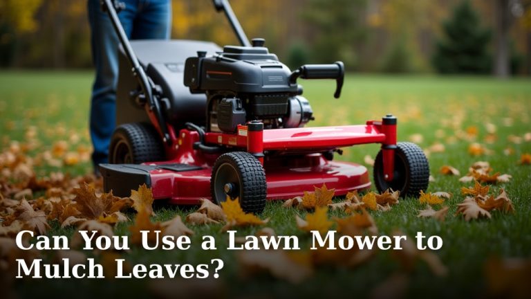 Can You Use a Lawn Mower to Mulch Leaves?