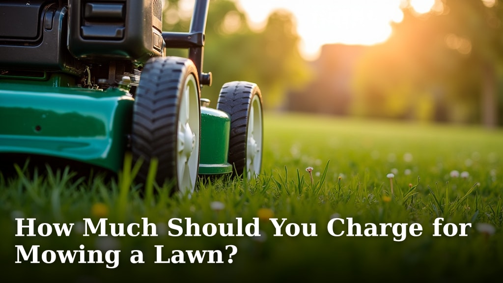 How Much Should You Charge for Mowing a Lawn?