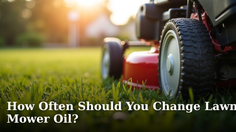 How Often Should You Change Lawn Mower Oil?