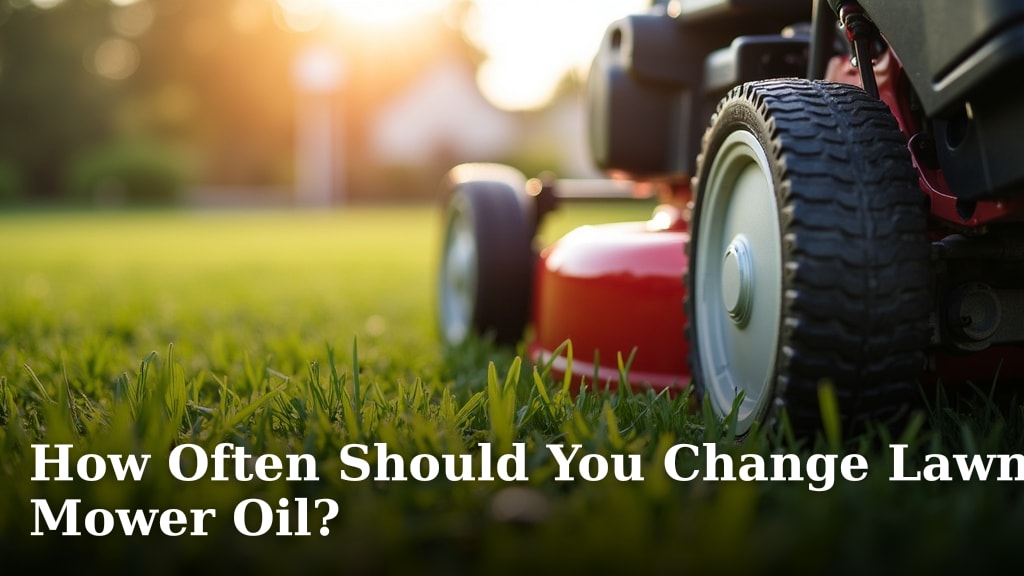 How Often Should You Change Lawn Mower Oil?