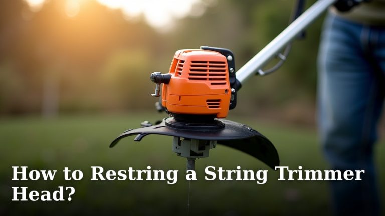 How to Restring a String Trimmer Head?