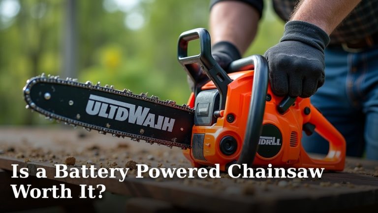 Is a Battery Powered Chainsaw Worth It?